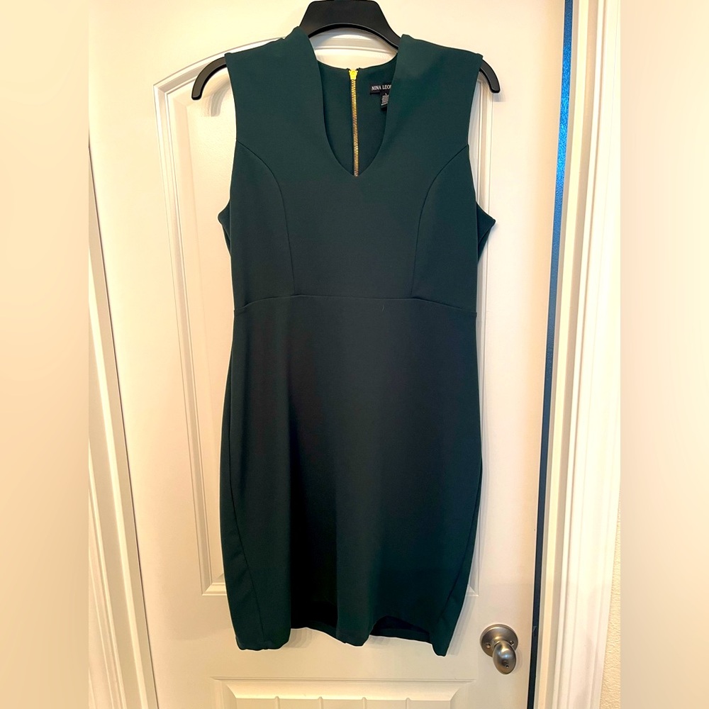 Beautiful green work dress